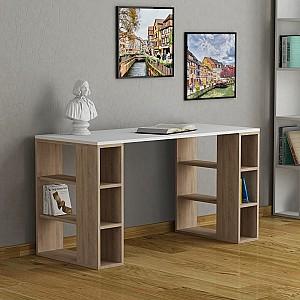 Masa de birou DECO Colmar White/Oak