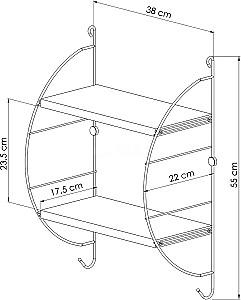 Raft pentru baie TEKNOTEL MG502