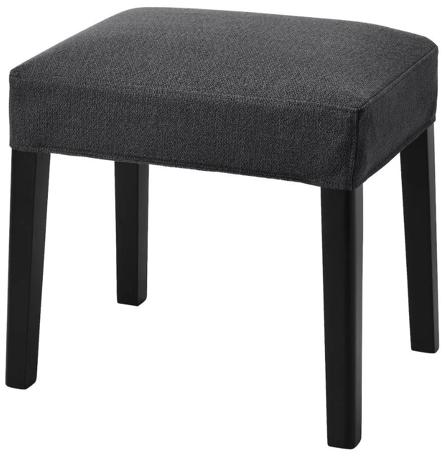 Bancheta IKEA Sakarias Negru/Sporda Gri inchis