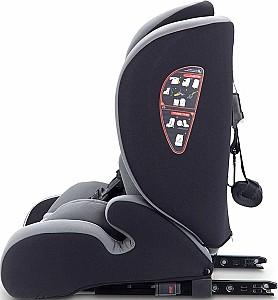 Scaun auto copii BabyGo FreeFix i-Size Grey