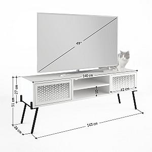 Tumba pentru televizor DECO Naive White