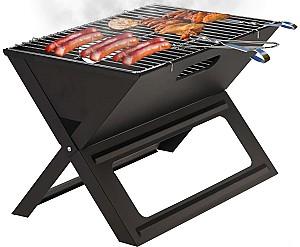 Gratar pentru frigarui GardenLine BBQ4858 Black