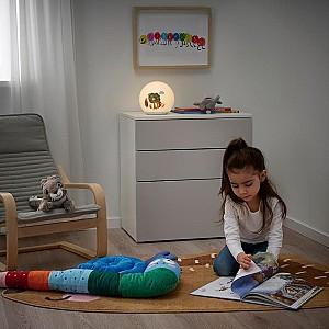 Lampa de masa IKEA Brummig Padure (Alb)