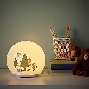 Lampa de masa IKEA Brummig Padure (Alb)