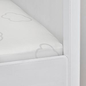 Lenjerie de pat IKEA Ringduva 60x120 Alb/Gri