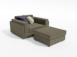 Bancheta Indart Pouf  headrest cub