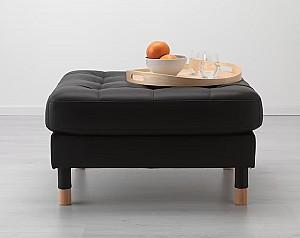 Bancheta IKEA Landskrona Grann/Bomstad black/wood