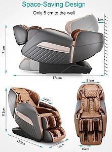 Fotoliu de masaj Naipo MGC-A350 Brown