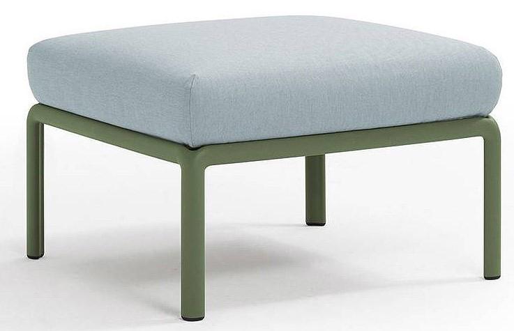 Bancheta Nardi KOMODO POUF Sunbrella 40369.16.138 Agave (Verde)/Gheață (Albastru)
