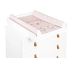 Saltea de infasat Kikka Boo Bear with me Pink, 80x50