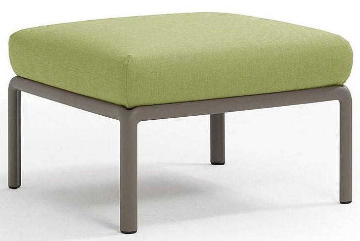 Bancheta Nardi KOMODO POUF  Sunbrella 40369.10.140 Tortora (Maro)/Junglă (Verde)