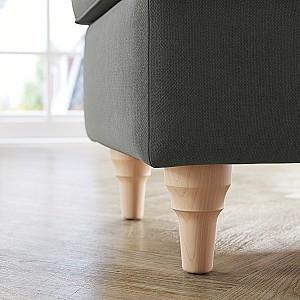 Bancheta IKEA Esseboda Tallmyra Gri/Mesteacan