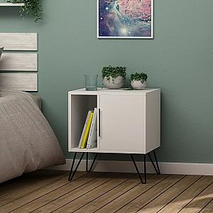 Noptiera DECO Glynn Alb