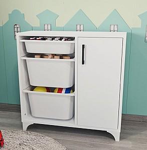 Comoda copii Fabulous 1D3S White