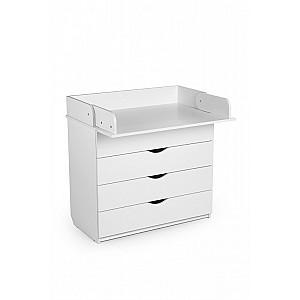 Comoda copii Eucalyptus Mark90 (DSK-901) Alb