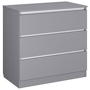 Comoda copii Polini Kids Simple 1980 White/Gray