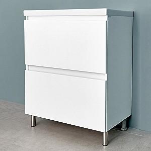 Dulap sub lavoar Bayro TREND ALB MAT (113426)