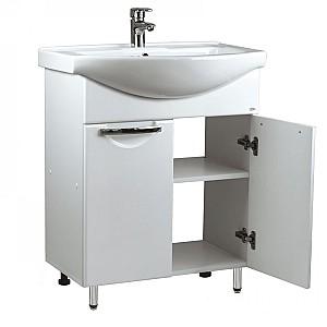 Dulap sub lavoar S-M Delfin White 50 cm