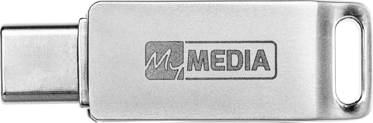 Stick memorie usb Verbatim MyMedia MyDual 128GB