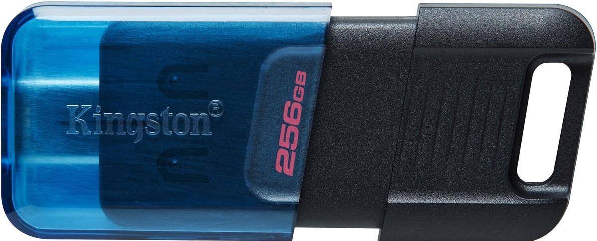 Stick memorie usb Kingston 256GB DataTraveler 80M Black/Blue