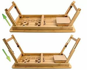 Masuta laptop Procart W08G306 Lemn (Bej)