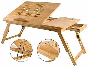 Masuta laptop Procart W08G306 Lemn (Bej)