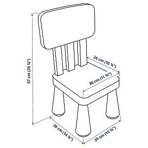 Scaun pentru copii IKEA Mammut Verde Deschis
