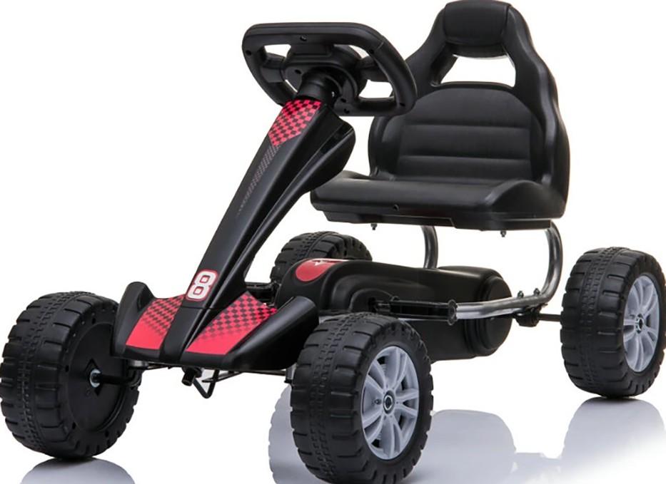 Kart cu pedale RT Kart 1801 Black