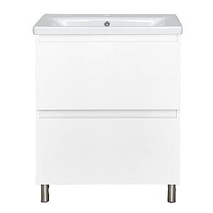 Dulap sub lavoar Bayro TREND ALB MAT (114570)