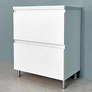 Dulap sub lavoar Bayro TREND ALB MAT (114570)