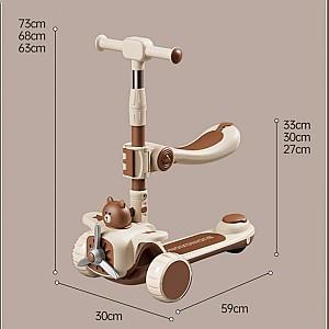 Trotineta Scooter 68887 Beige
