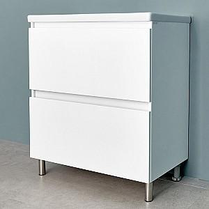 Dulap sub lavoar Bayro Trend alb mat (114571)