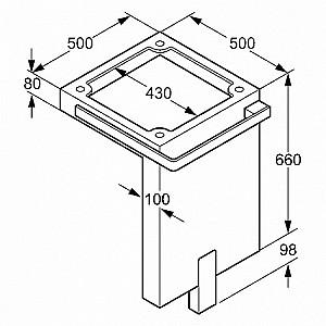 Dulap sub lavoar Kludi Esprit (56LS542)