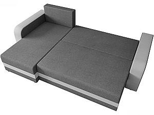 Canapea coltar Space Meble Hewlet Bis Sawana 21/Sawana 05 Gray/Dark Gray
