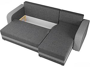 Canapea coltar Space Meble Hewlet Bis Sawana 21/Sawana 05 Gray/Dark Gray