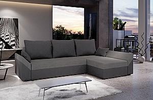 Canapea coltar Space Meble Dante L Sawana 21/Sawana 05 Gray/Dark Gray