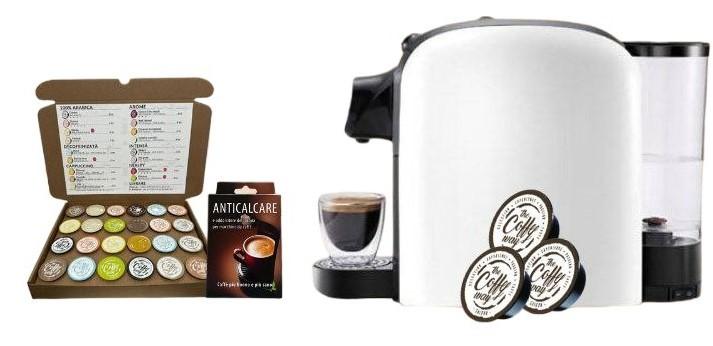 Espressor The Coffy Way NOSY PROMO + 120 capsule + set degustare