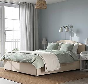 Pat IKEA Hauga Lofallet beige 160x200