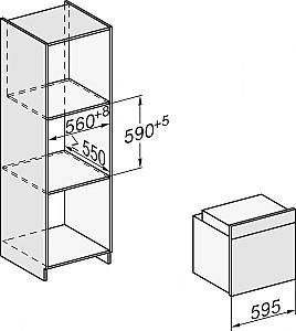Cuptor electric incorporabil Miele H 2860 BP BRSW