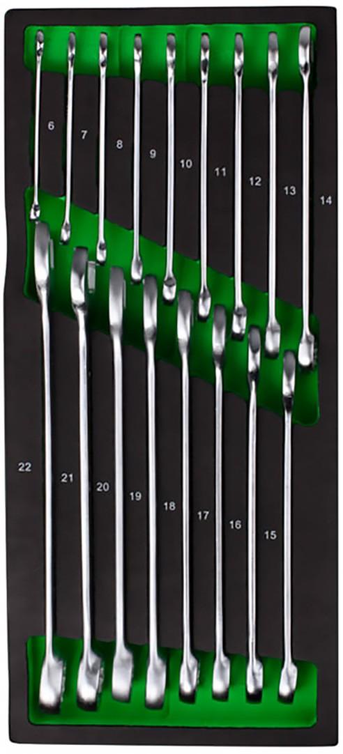 Set de chei JBM 17 buc. 6-22 mm 11998