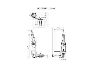 Slefuitor cu perie METABO SE 17-200RT (602259500)