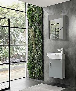 Dulap sub lavoar Martat Pera 45 Grey + lavoar