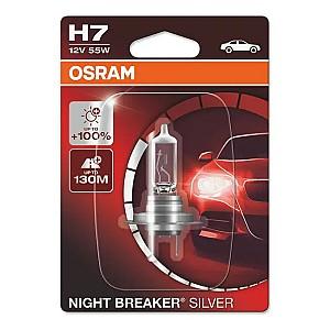 Lampa auto Osram H7 Night BREAKER SILVER 64210NBS-01B