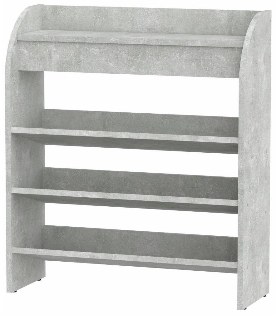 Raft pentru incaltaminte KompaniT TO-9 Atelie deschis (Gri)