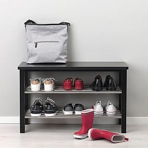 Raft pentru incaltaminte IKEA Tjusig Black 81x50 cm