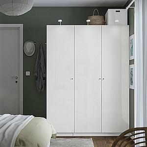 Dulap IKEA Pax/Fardal rafturi/bara 150x60x201 Alb/Lucios