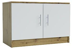 Dulap pentru incaltaminte Confort-NV Stephani Stejar Artizan(Maro)/Nimphea Alb