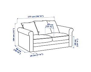 Canapea IKEA Gronlid Inseros white ( 2 locuri)