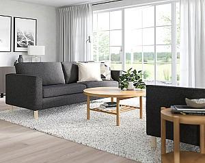 Canapea IKEA Parup Gunnared dark gray (3 locuri)