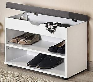 Dulap pentru incaltaminte Kesper 15914 Alb/Gri